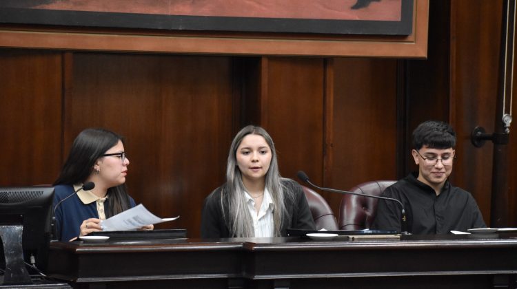 Estudiantes de Tilisarao fueron ‘Diputados por un Día’