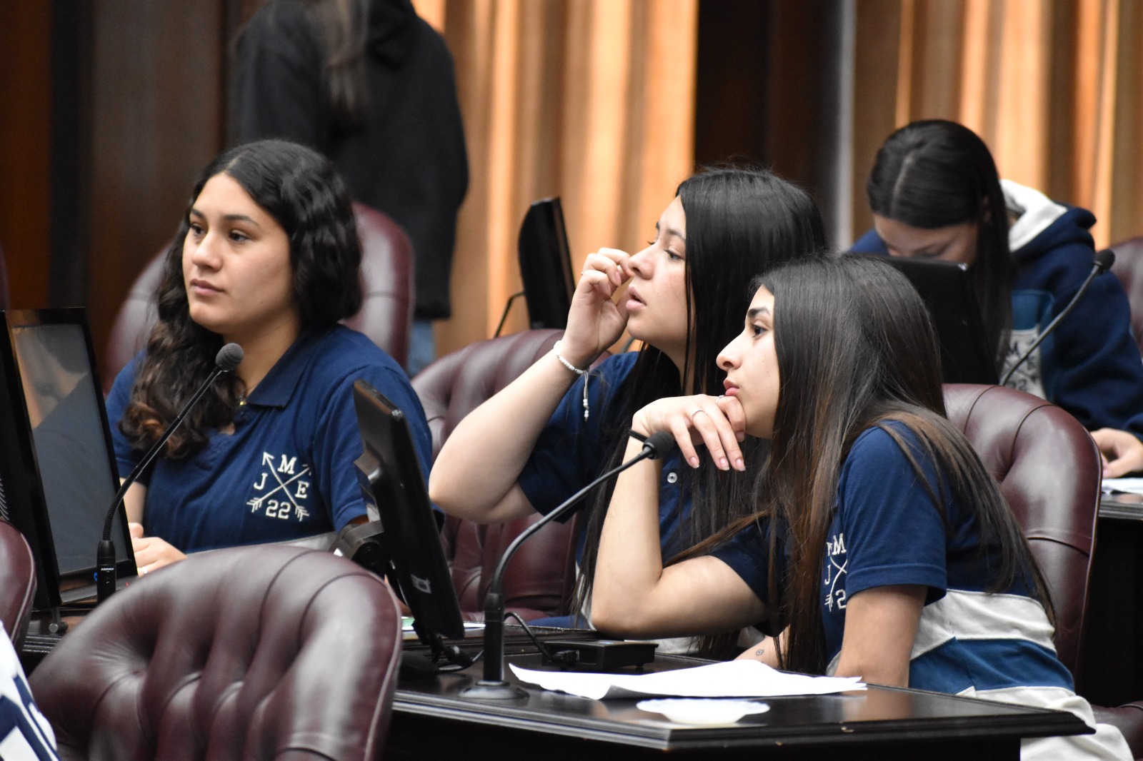 Sesión simulada en Diputados
