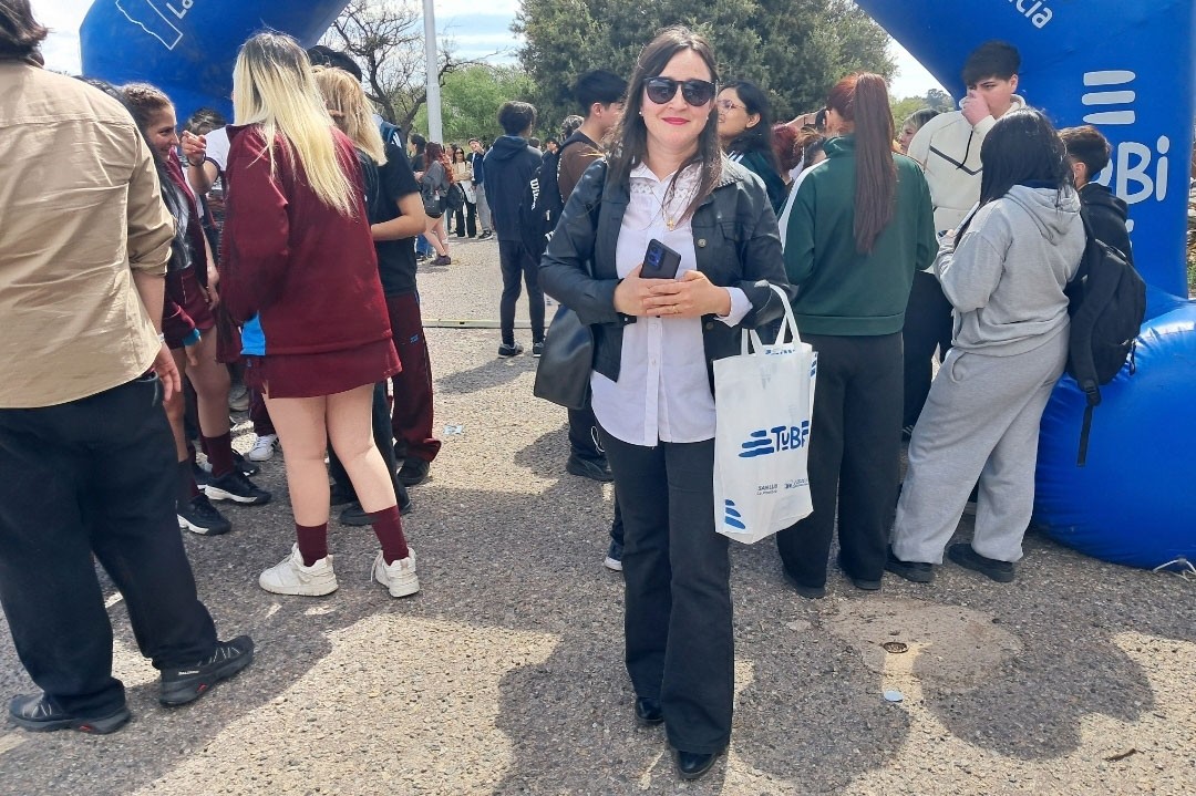 Marcela Censori, directora de la Escuela N°312