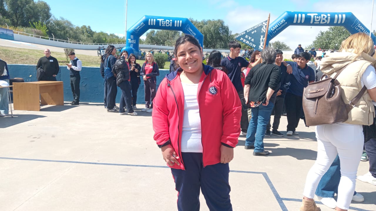 Melanie Martín, del Centro Educativo N°3 Eva Perón