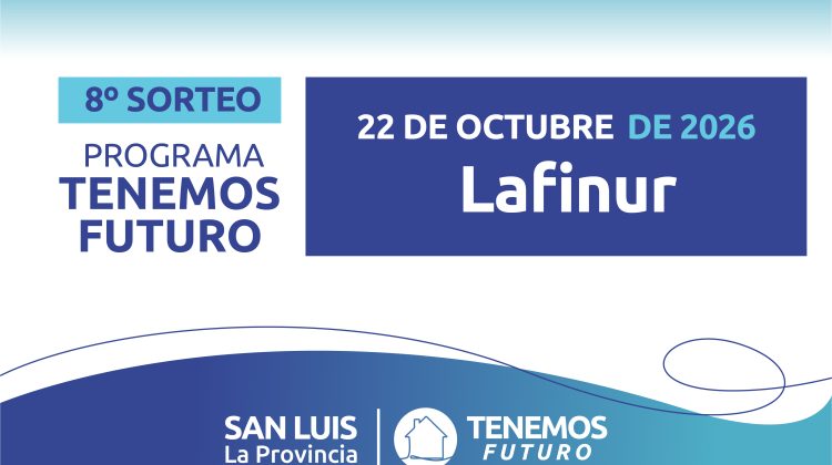 Lafinur: estos son los resultados del octavo sorteo de ‘Tenemos Futuro’