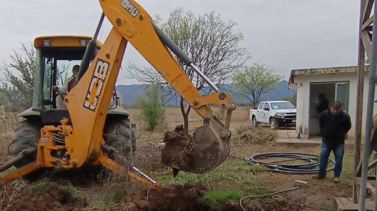 Realizaron mantenimiento de distintas perforaciones en la provincia