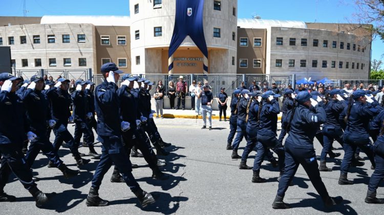 Operativo de seguridad y cortes de tránsito por el 168° aniversario de la Policía de San Luis