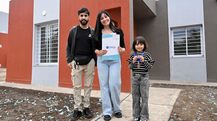 “Poder brindarle a mi hija su casa es más que un sueño hecho realidad”