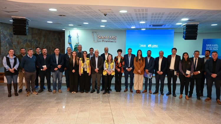 San Luis presentó un plan de inversiones para prevenir incendios forestales