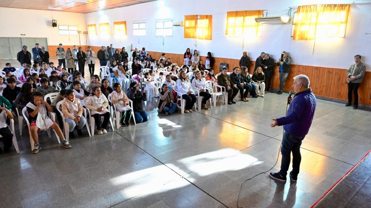 Avanzan a paso firme las obras en la Escuela N°114 ‘Dr. Ricardo Gutiérrez’ de La Toma