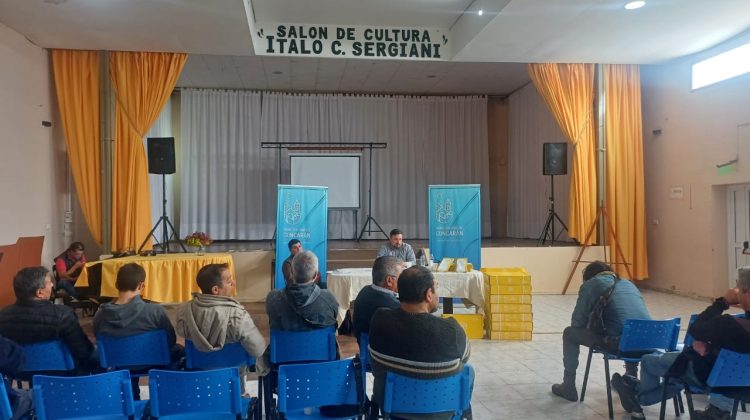 Concarán fue sede de una nueva reunión regional de la Mesa Apícola