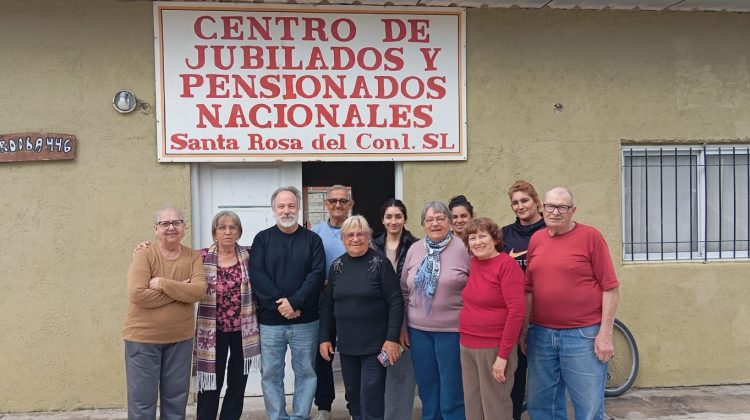 Fortalecen el vínculo con los centros de jubilados de toda la provincia