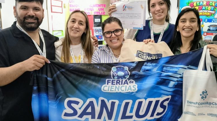 ‘Pinta lo que sentís’: el proyecto de San Luis que fue distinguido en la Feria Nacional de Ciencias