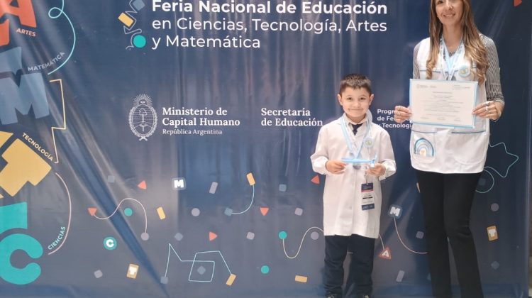 Un proyecto de La Toma recibió una distinción nacional en la Feria de Ciencias