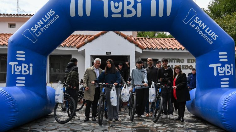 Las TuBi volvieron a El Trapiche para poner a rodar a 19 estudiantes de 5º año