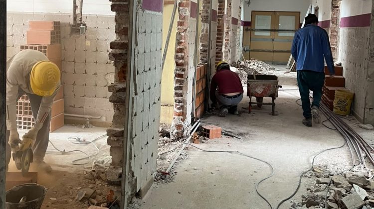 El Policlínico de Villa Mercedes muestra más espacios renovados y continúan las obras