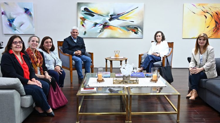 El Gobernador se reunió con asesoras de la Organización Panamericana de la Salud