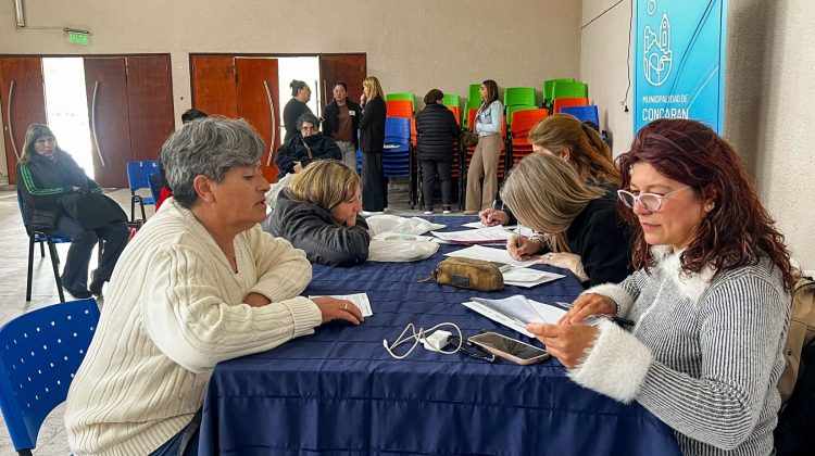 La comunidad de Concarán recibió un operativo de atención para personas con discapacidad