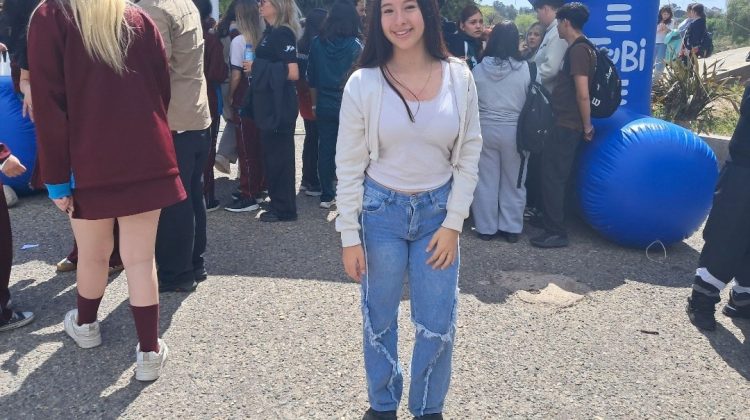 “Me da mucha alegría porque me va a servir un montón para ir a la escuela”