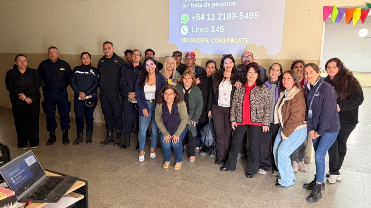 El CAVD participó de una charla de prevención y concientización sobre la trata de personas
